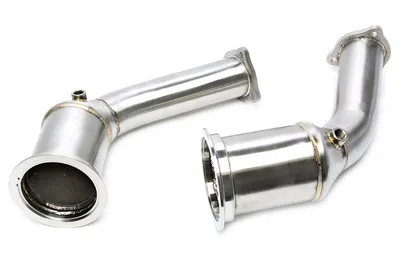 Stainless steel downpipe Audi