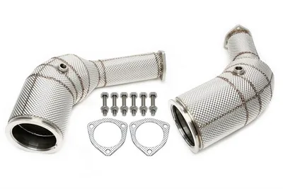 Stainless steel downpipe Audi