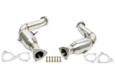 Stainless steel downpipe Audi