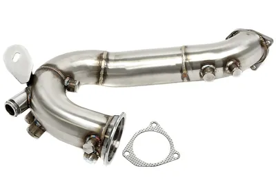 Stainless steel downpipe Audi