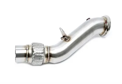 Stainless steel downpipe BMW