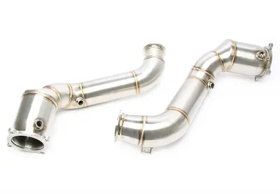 Stainless steel downpipe McLaren
