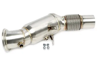 Downpipe with catalytic converter BMW