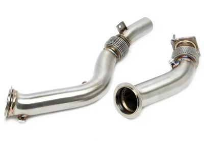 Downpipe without catalytic converter with Flex Pipe BMW