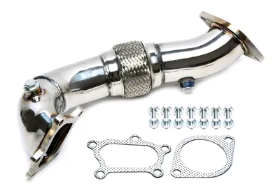 Stainless steel downpipe Mazda