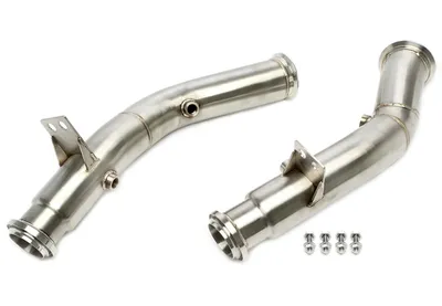 Stainless steel downpipe Mercedes Benz