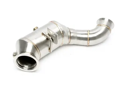 Stainless steel downpipe Mercedes Benz