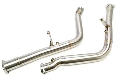 Stainless Steel Downpipe Mercedes Benz