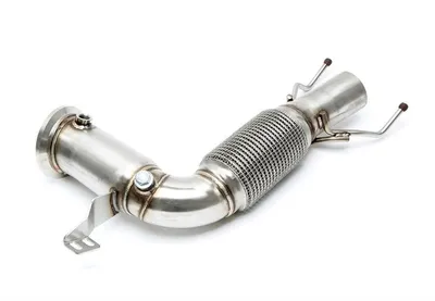 Stainless steel downpipe BMW · Mini