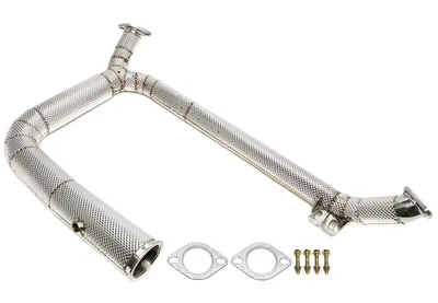 Stainless steel downpipe Porsche