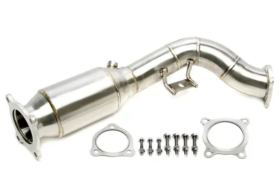Stainless steel downpipe Porsche