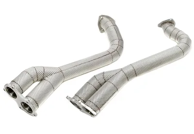 Stainless steel downpipe Porsche