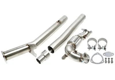 Stainless steel downpipe Audi, Skoda, VW