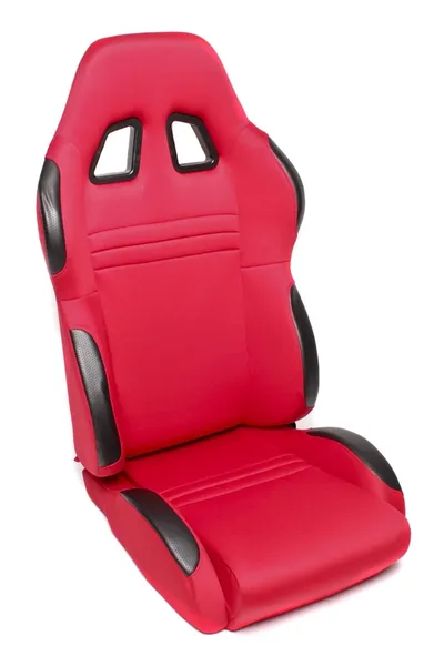 Sports seat - red, adjustable, left