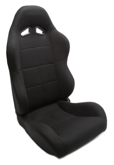 Sport seat - black, perforated, adjustable, left side