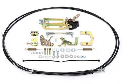 Dual carburetor throttle linkage Universell