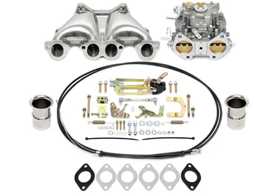 For single 40mm DCOE carburetor - complete kit Universell