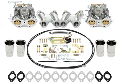 For one 45mm DCOE carburetor - complete kit Universell