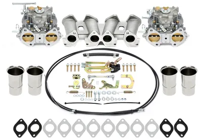 45mm DCOE carburetor - complete kit suitable for Seat/VW 2.0l-8V crossflow engines Universell