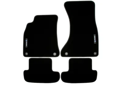 Floor mats with logo : Audi