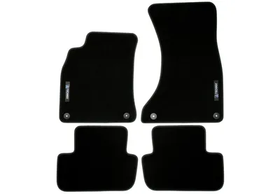 Floor mats with logo : Audi