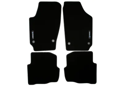 Floor mats with logo : Skoda