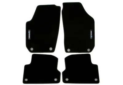 Floor mats with logo : Skoda