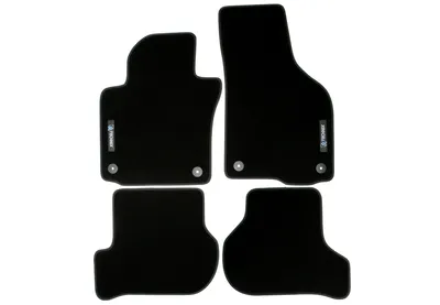 Floor mats with logo : Skoda