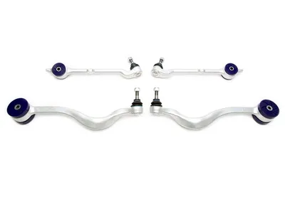 Wishbone set front axle with PU bushings BMW