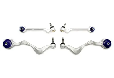 Wishbone set front axle with PU bushings BMW