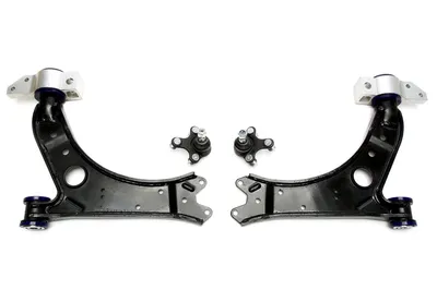 Wishbone set front axle with PU bushings Audi · Seat · Skoda · VW