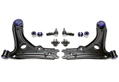 Wishbone set front axle with PU bushings VW