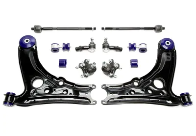 Wishbone set front axle with PU bushings Seat · VW