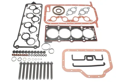 Cylinder head gasket set with cylinder head bolts BMW