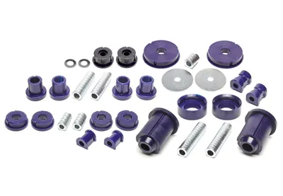 PU-bushings kit front / rear axle 37-pieces BMW