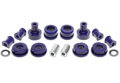 PU-bushings kit front / rear axle 14 pieces BMW