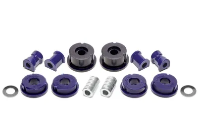 PU-bushings kit front / rear axle 14 pieces BMW