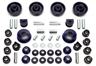 PU-bushings kit front / rear axle 48-pieces Audi · Seat · Skoda · VW