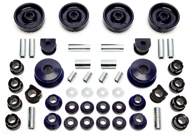 PU-bushings kit front / rear axle 48-pieces Audi · Seat · Skoda · VW