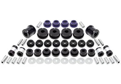 PU bushings kit front/rear axle 54-piece Audi · Seat · Skoda · VW