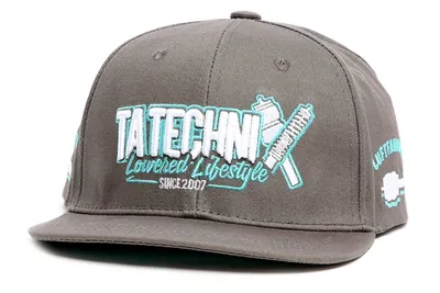 Snapback cap grey