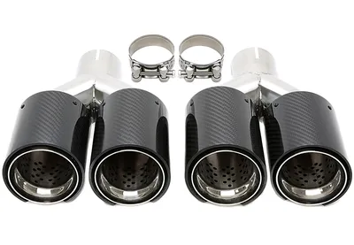 Tailpipe trim BMW