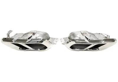 Tailpipe trim BMW