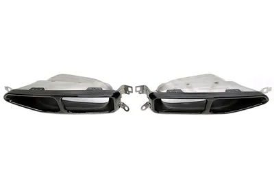 Tailpipe trim BMW