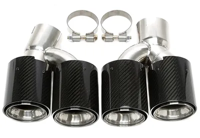 Tailpipe trim BMW