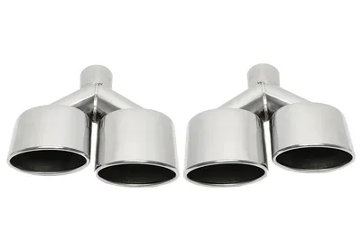 Universal duplex stainless steel tailpipe universell