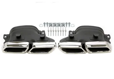 Tailpipe trim Mercedes Benz