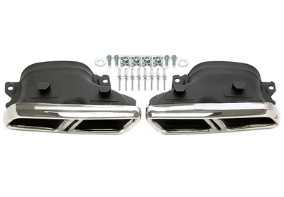 Tailpipe trim Mercedes Benz
