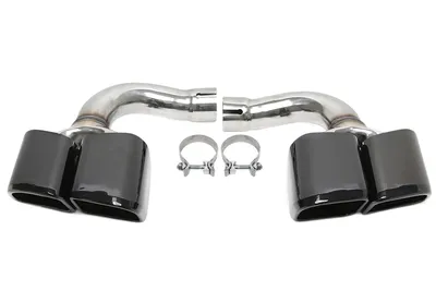 Screw-on tailpipe Porsche