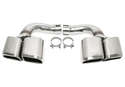 Screw-on tailpipe Porsche